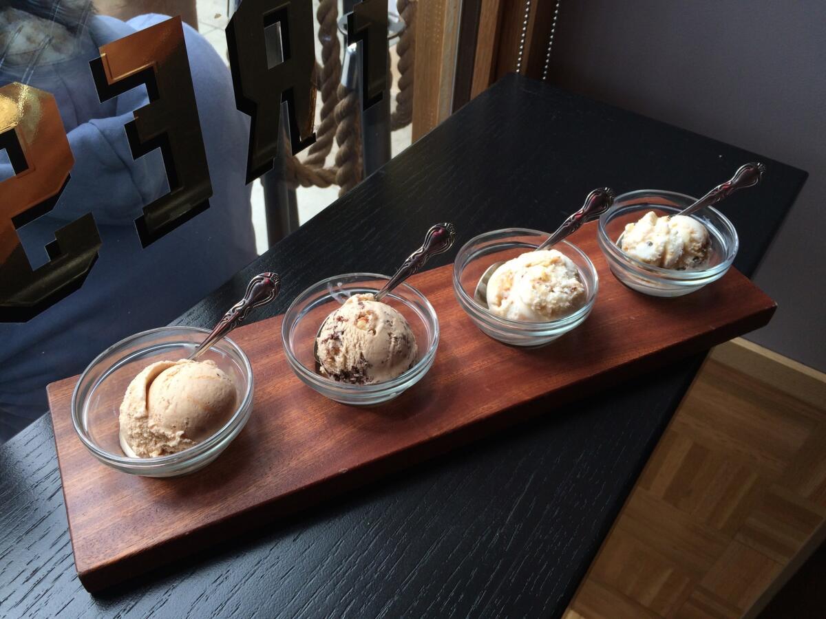 Who knew? Salt & Straw has ice cream flights, any four flavors, for $10. Read more: 11 places for food lovers in Larchmont Village