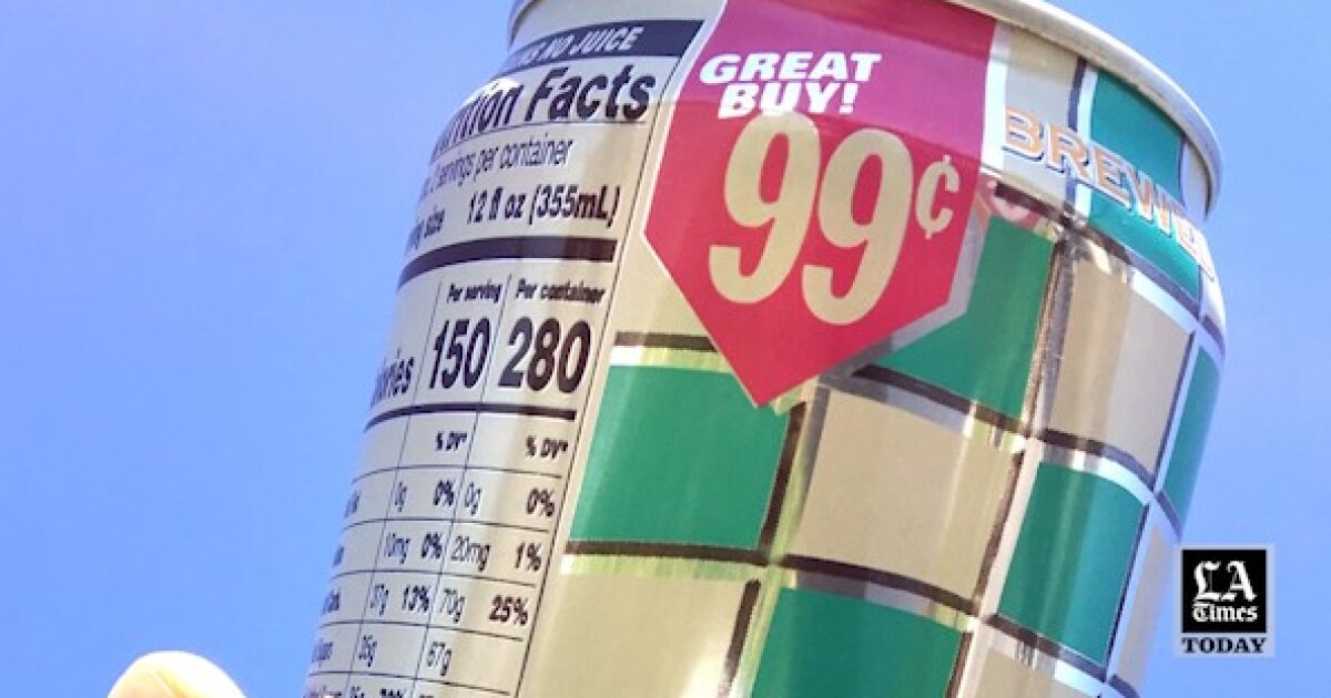 As inflation soars in 2022, how is AriZona iced tea 99 cents? Los