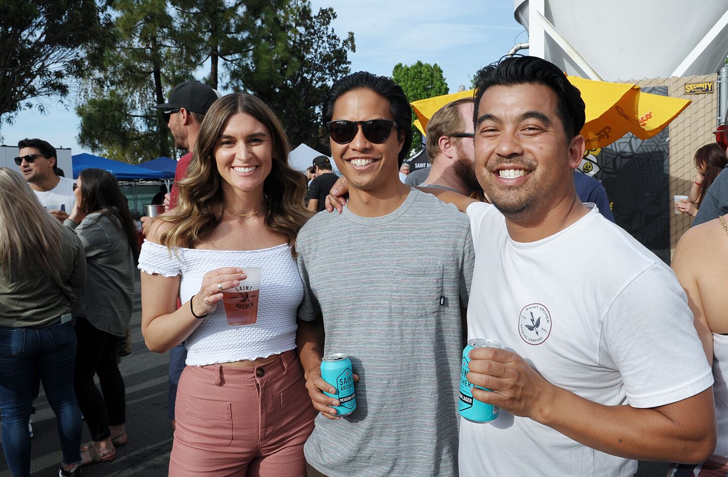 Guests at Saint Archer Brewing Co.'s sixth anniversary enjoyed live music, food trucks and the debut of the Hazy Rye with Galaxy Hops IPA specialty brew at Saint Archer Brewing Co. in Miramar on Saturday, May 18, 2019.