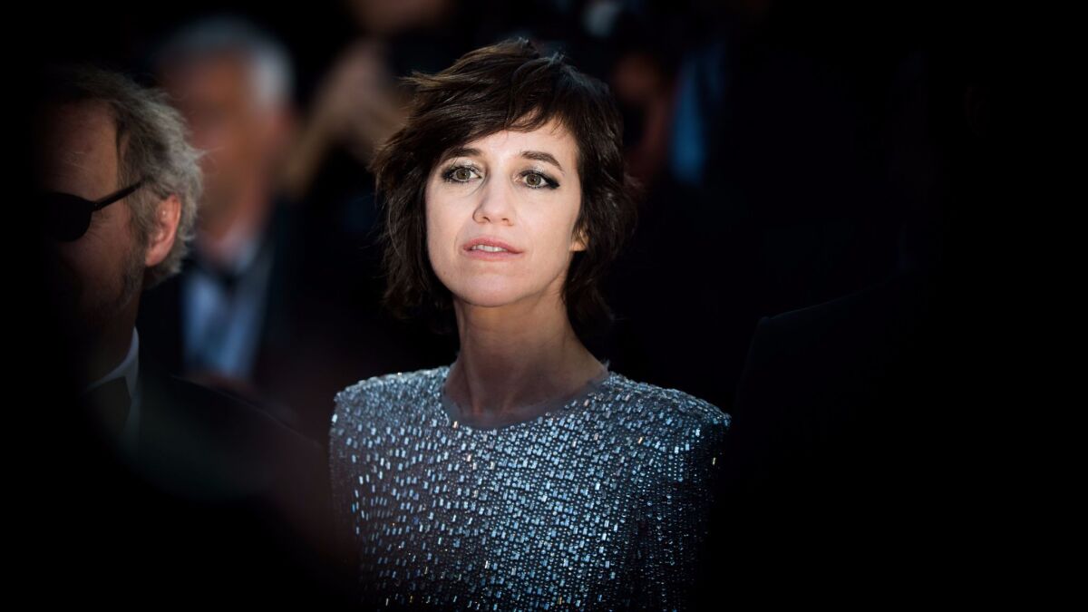 Charlotte Gainsbourg at the "Ismael's Ghosts (Les Fantomes d'Ismael)" screening and opening gala during the 70th annual Cannes Film Festival.