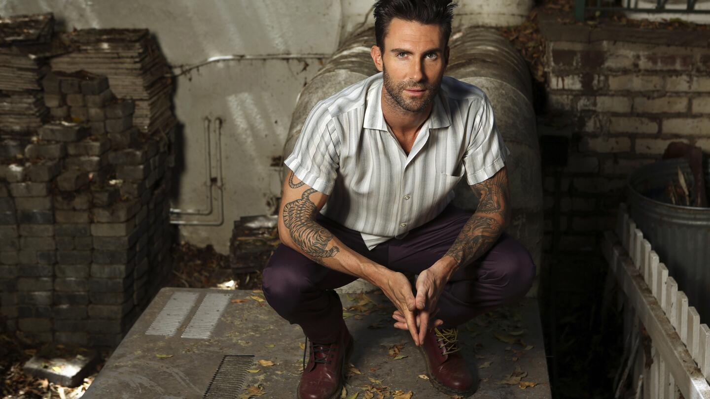 Celebrity portraits by The Times | Adam Levine