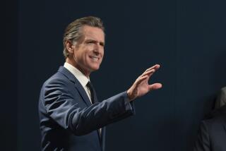 FILE - California Gov. Gavin Newsom answers a question concerning three gun control measures he signed during a news conference in Sacramento, Calif., Sept. 26, 2023. An alternative mental health court program designed to fast-track people with untreated schizophrenia into housing and medical care starts in San Francisco and six other California counties. (AP Photo/Rich Pedroncelli, File)