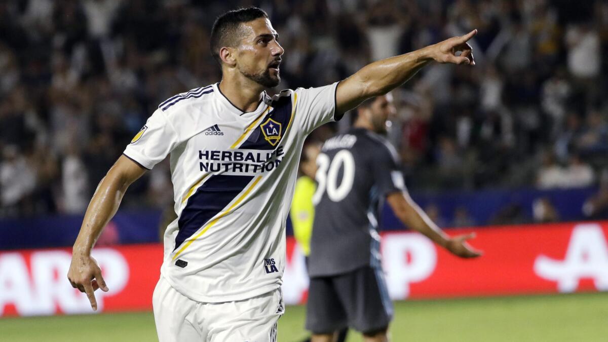 Galaxy midfielder Sebastian Lletget was one of 26 players called up to the U.S. men's national team Wednesday.