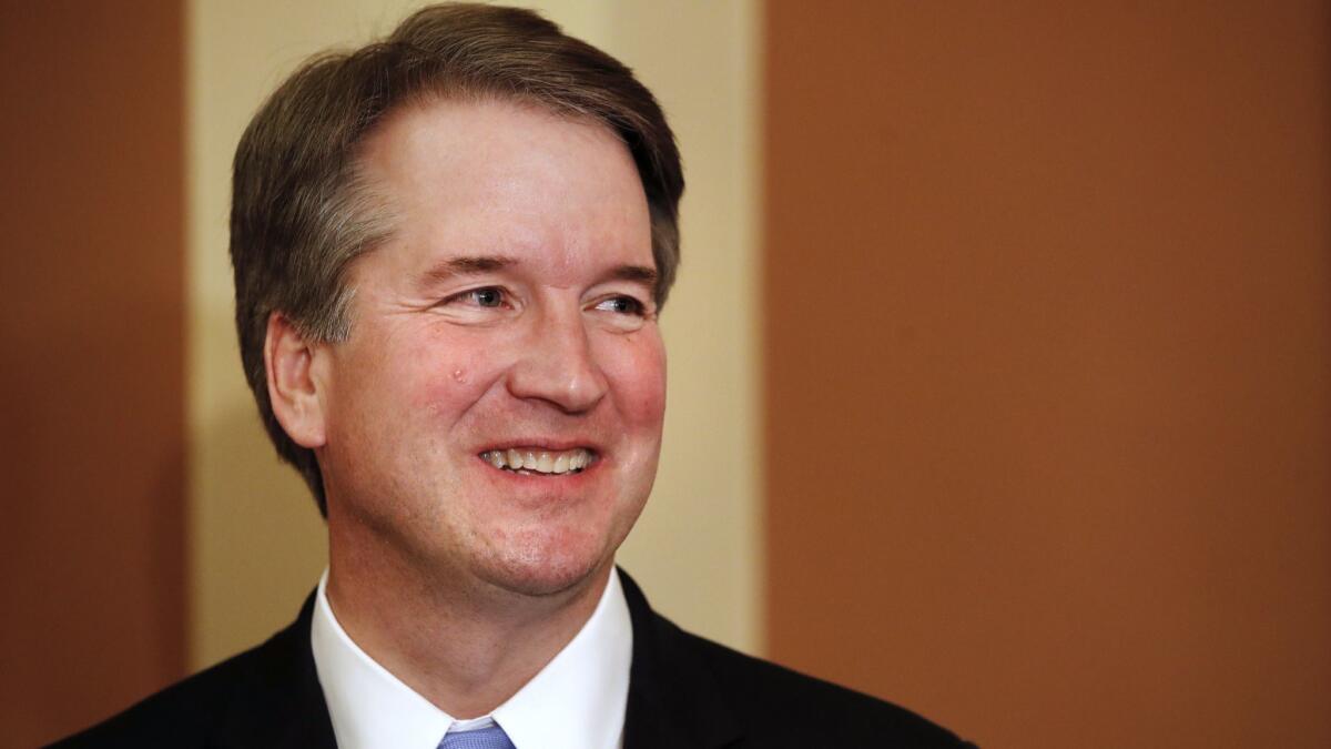 Supreme Court Justice nominee Brett Kavanaugh.