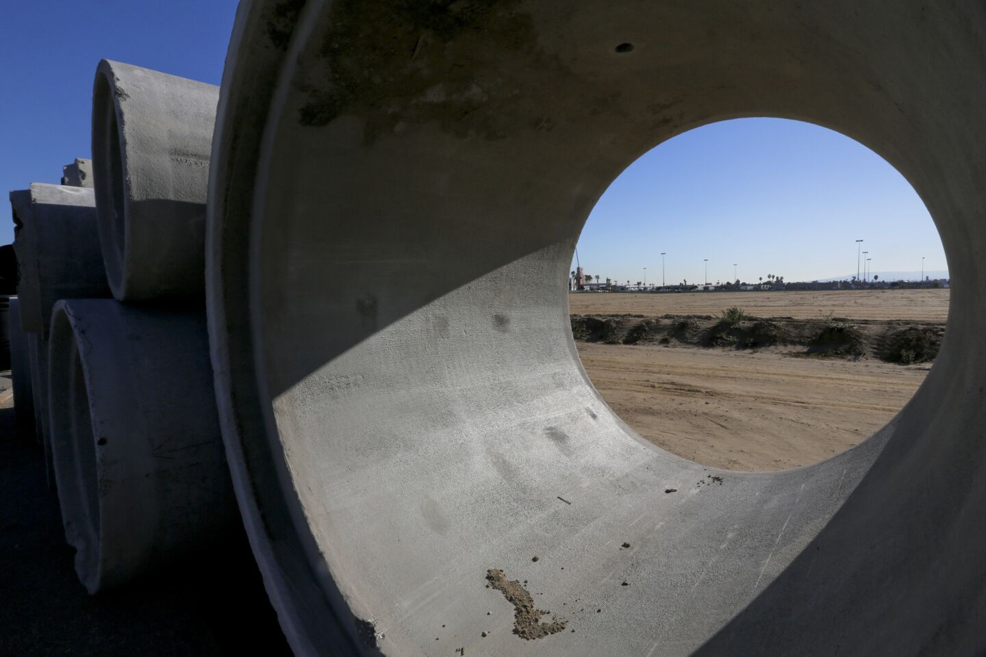NFL Inglewood sewer pipes