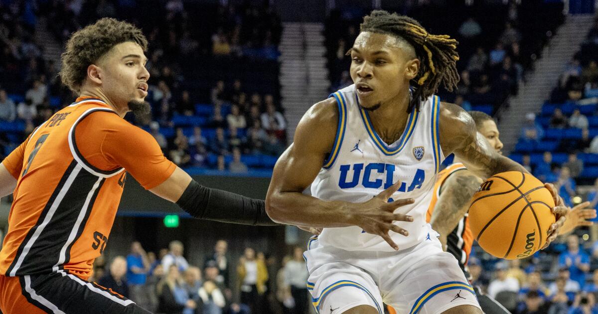 Dylan Andrews propulse l’UCLA vers la victoire contre l’État de l’Oregon