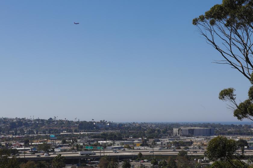 xSAN DIEGO, CA - OCTOBER 13: November initiative, Measure E, which would exempt the Midway district from height restrictions, potentially leading to new development. (Nelvin C. Cepeda / The San Diego Union-Tribune)
