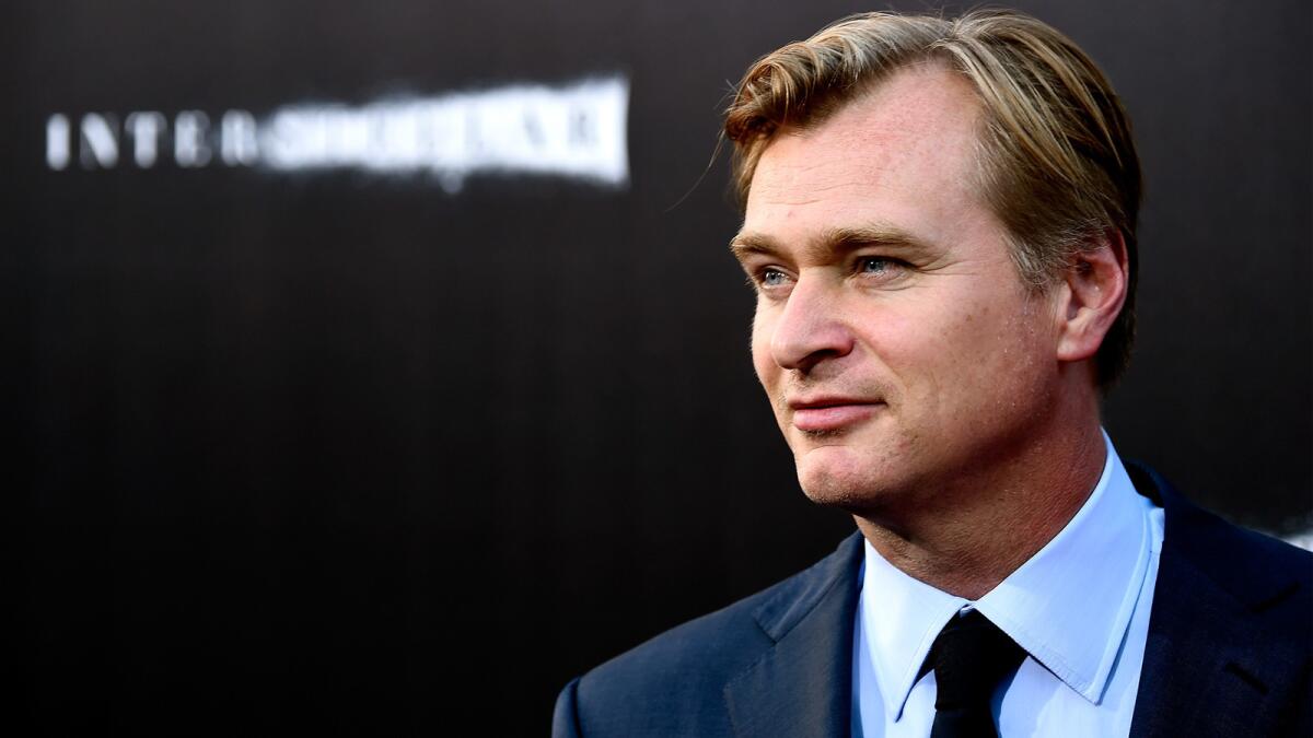 Christopher Nolan attends the premiere of Paramount Pictures' "Interstellar" last fall.