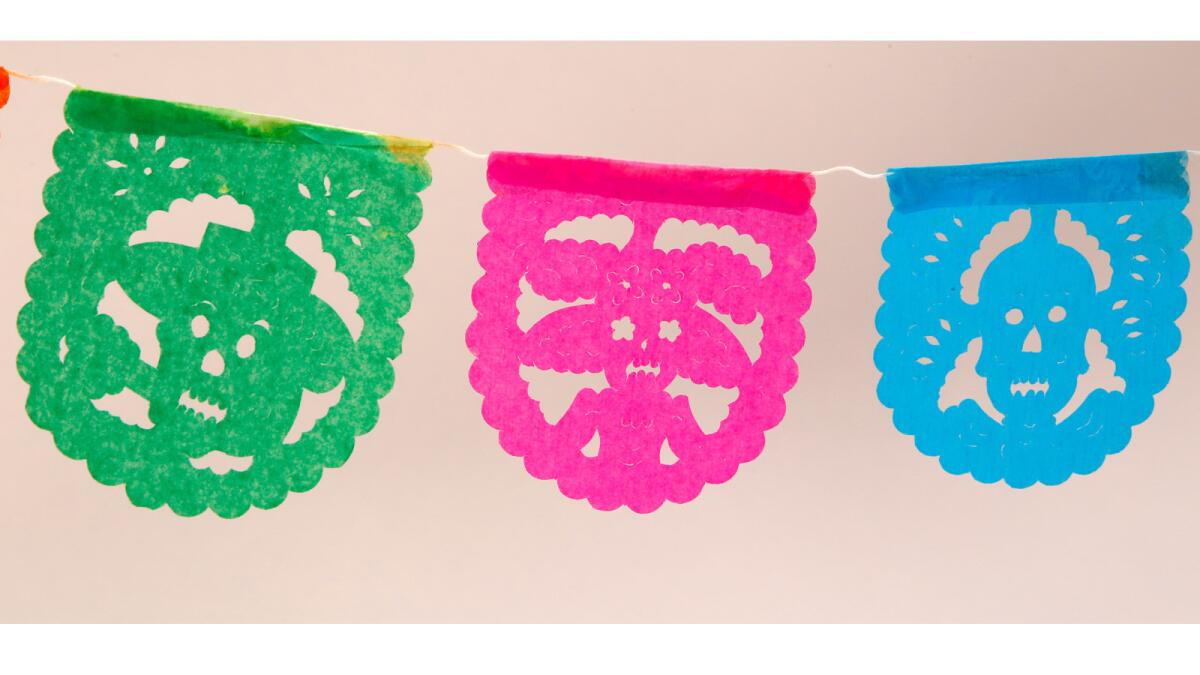 Day of the Dead paper cutouts, $3.95 - $11.95 at Hecho con Cariño.