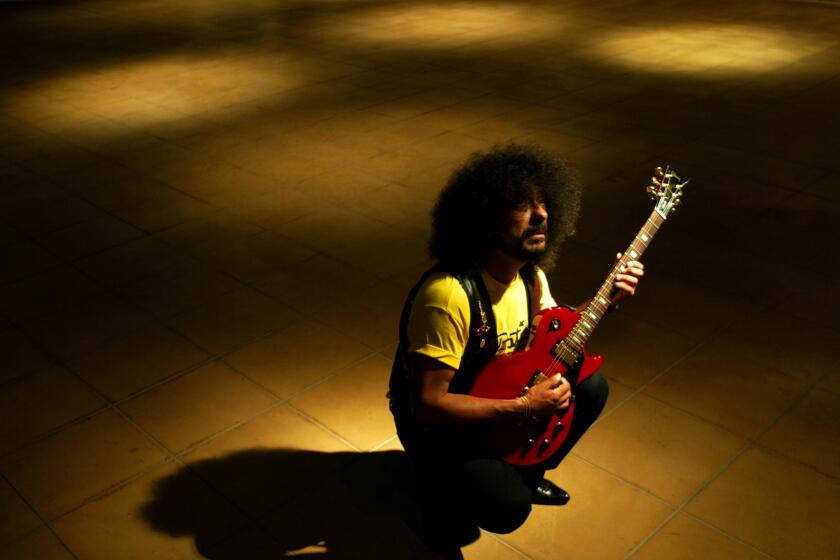 Carlos Santana, the subject of new film, has higher aspirations