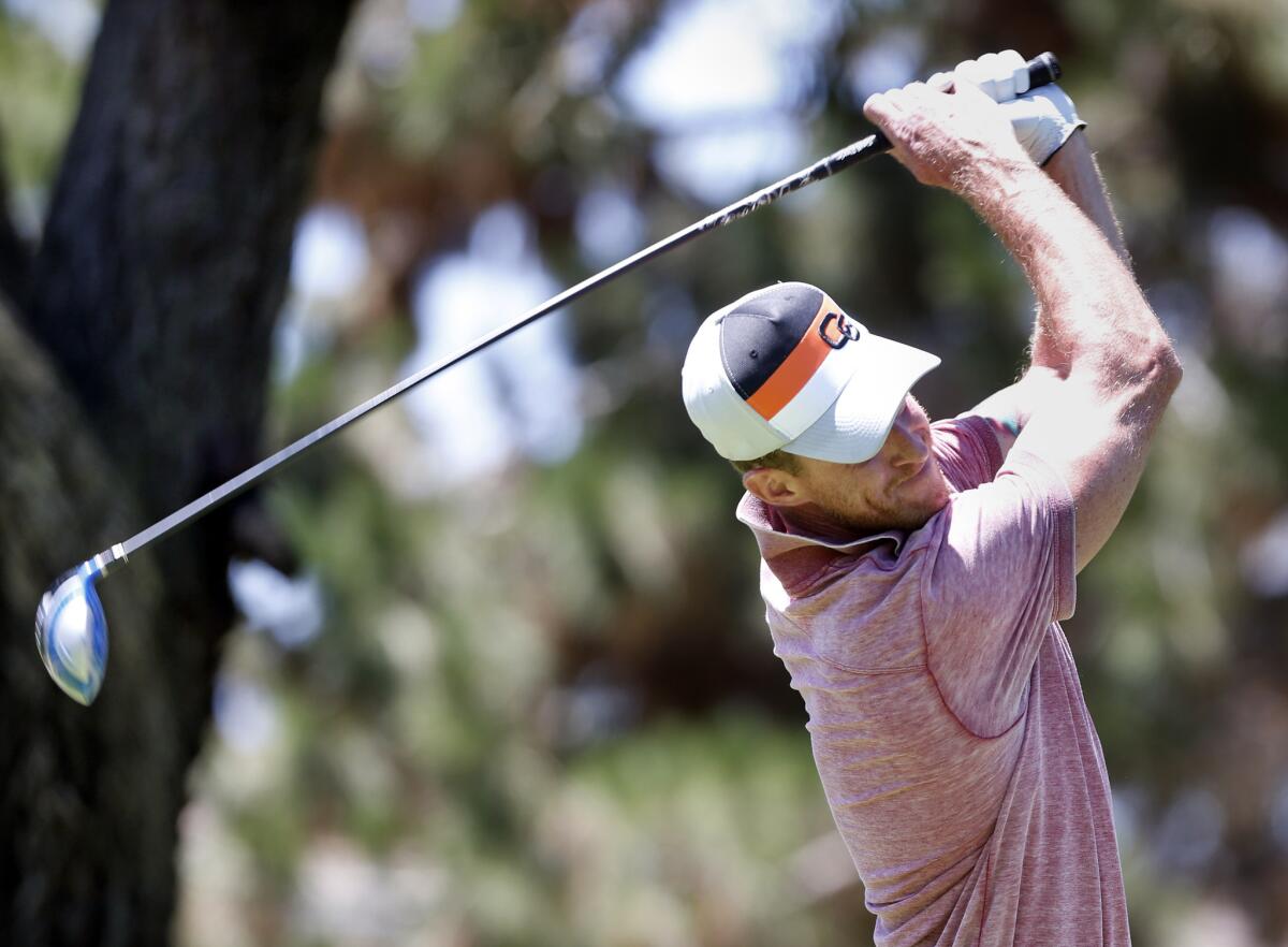 Ryan Indovina, a former Orange Coast College standout, shot a three-under-par 67, and is two shots off the lead after the first round of the Costa Mesa City Championship.
