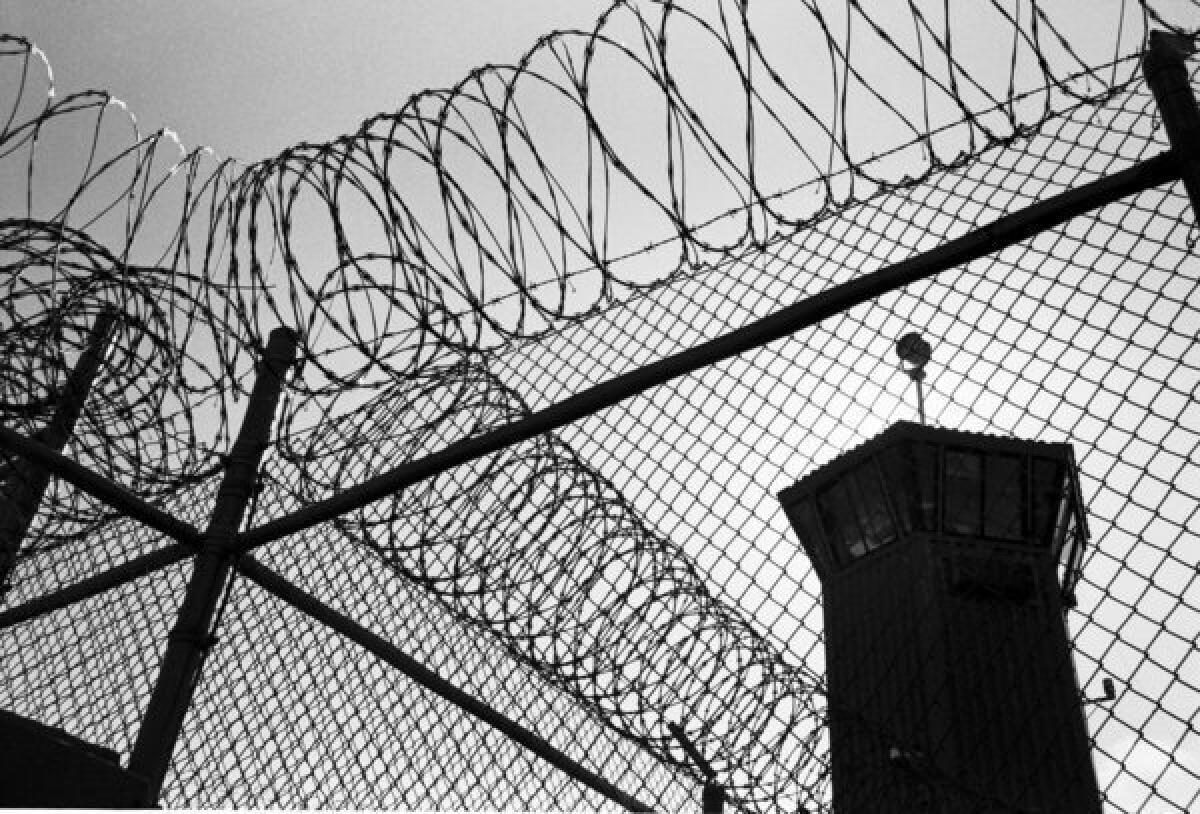 Tall fences and razor wire encircle Pelican Bay State Prison in Crescent City, Calif., where some of the worst criminal offenders in the state are incarcerated.
