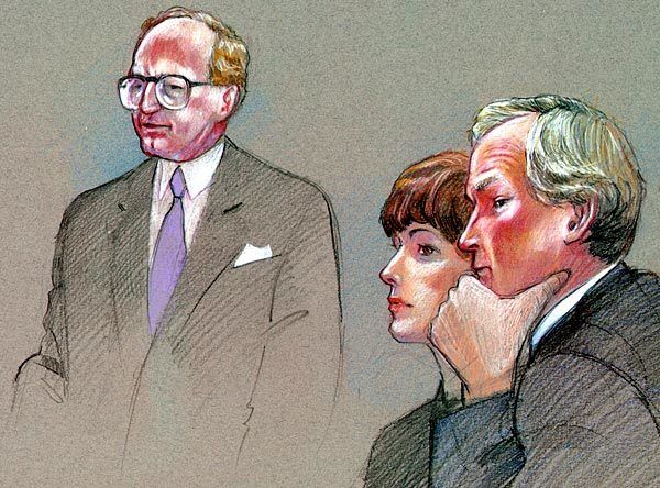 Court illustration from McVeigh trial