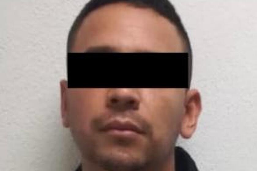 A mugshot of Edgar "El Caiman" Herrera Pardo from his 2019 arrest in Mexico.