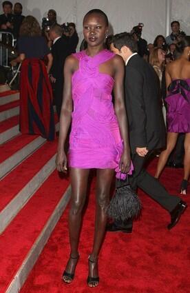 Alek Wek "The Model As Muse: Embodying Fashion" Costume Institute Gala - Arrivals