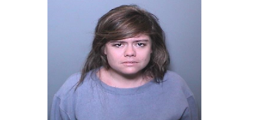 Ashley Bertolino, 27, of Tustin in a booking photo after her arrest on suspicion of driving under the influence.