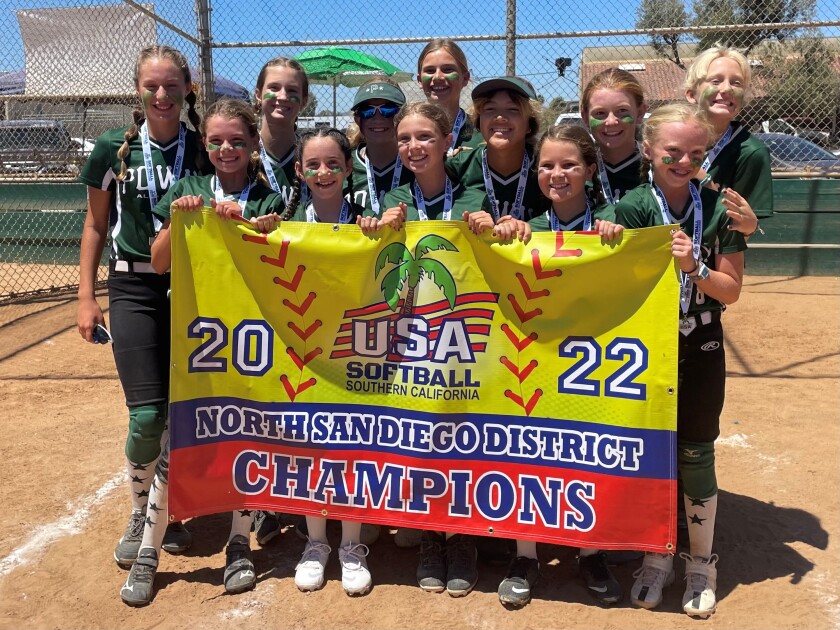 The Poway Diamonds finished fourth in the 10U State Tournament in Lancaster and head to the nationals on Monday in Salem. 