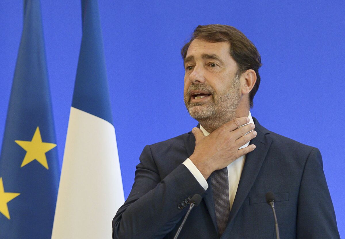 French Interior Minister Christophe Castaner said police will no longer conduct chokeholds.