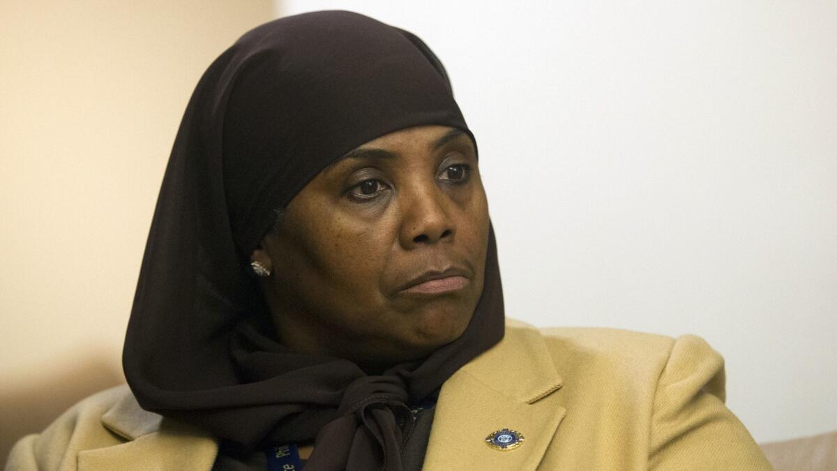 Movita Johnson-Harrell, the first female Muslim member of the Pennsylvania House of Representatives, said Tuesday a colleague's prayer used "Jesus as a weapon."