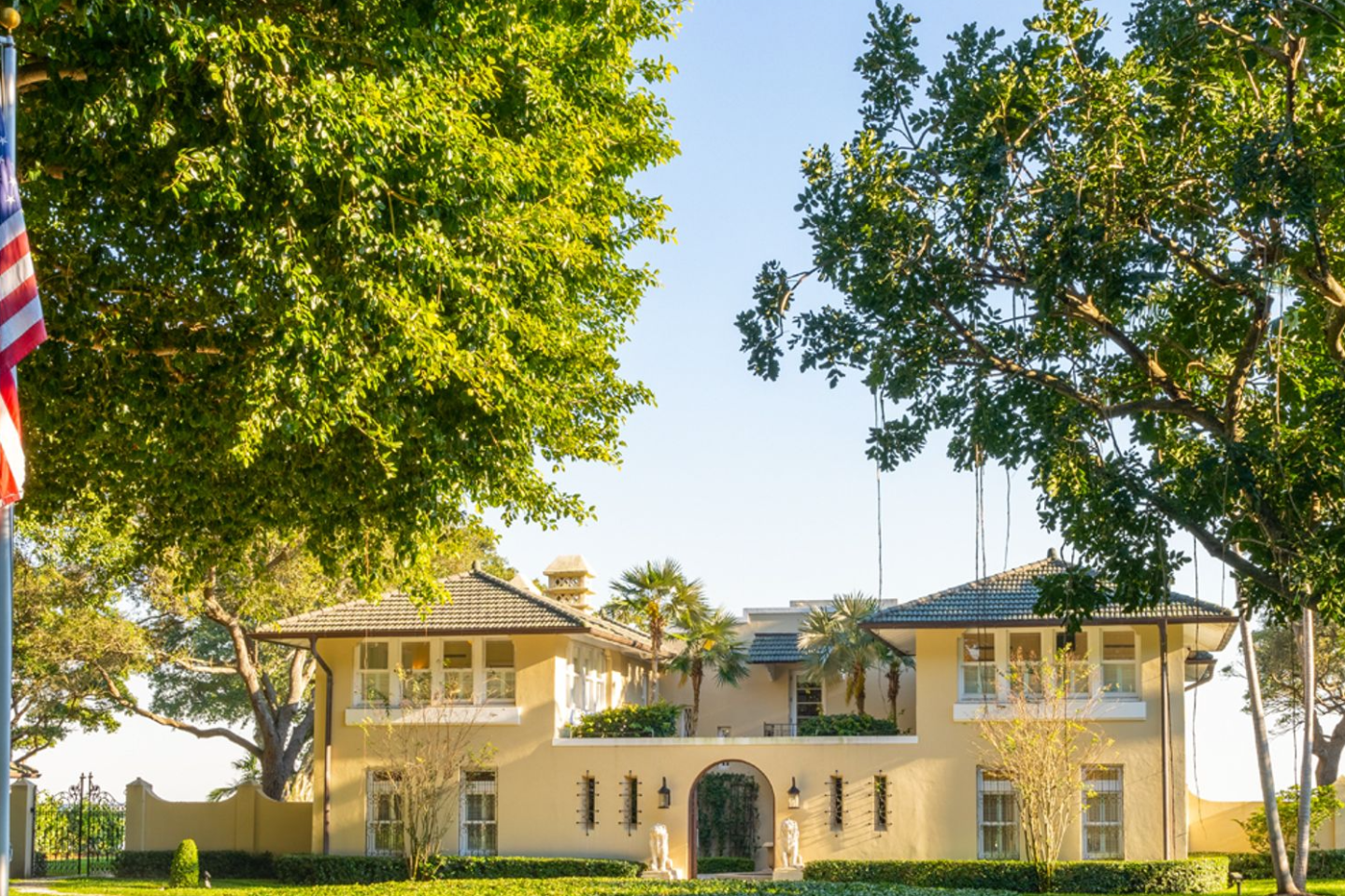 The Villa Serena residence.