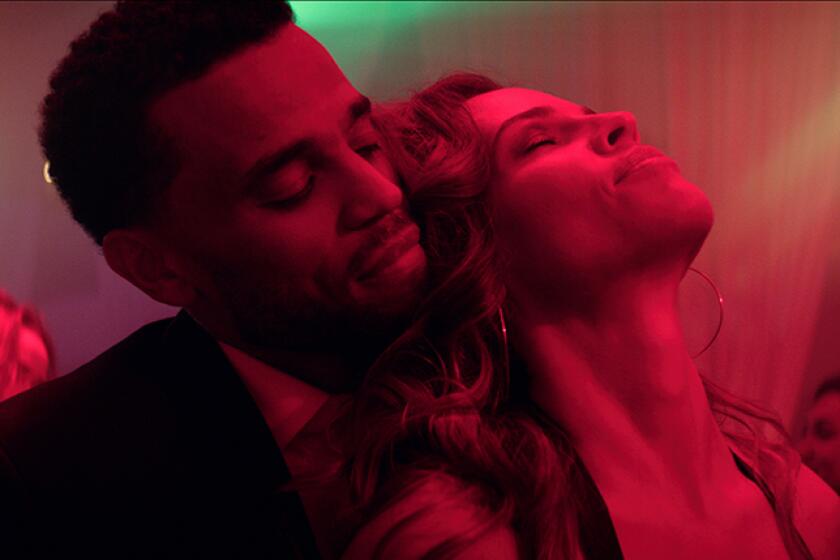 Michael Ealy and Hilary Swank go through some things in the thriller "Fatale."