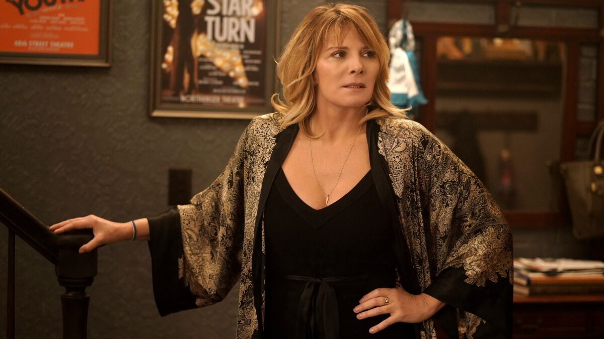Kim Cattrall in "Tell Me a Story" on the CW. 