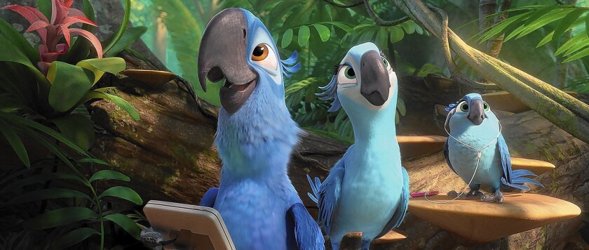 Review Amid Rio 2 S Cacophony The Musical Numbers Shine Los Angeles Times