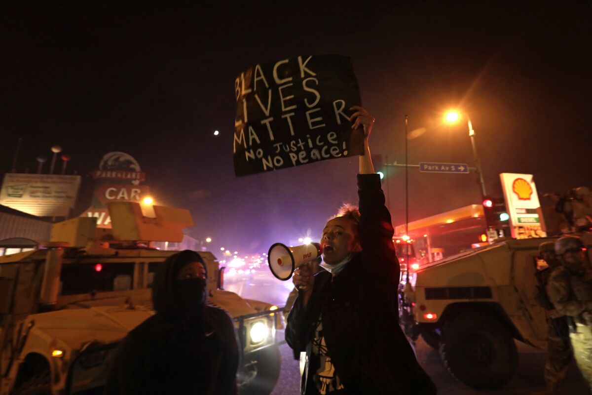 George Floyd protests in Minneapolis