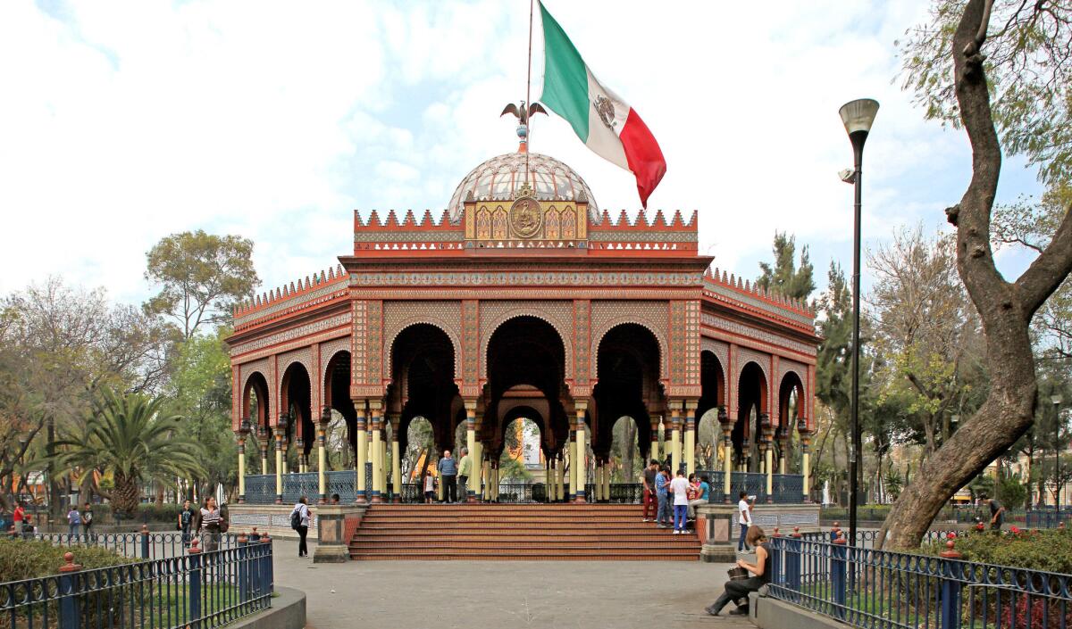 The Moorish Kiosk was the Mexican exhibition hall for the New Orleans World's Fair in 1884. 