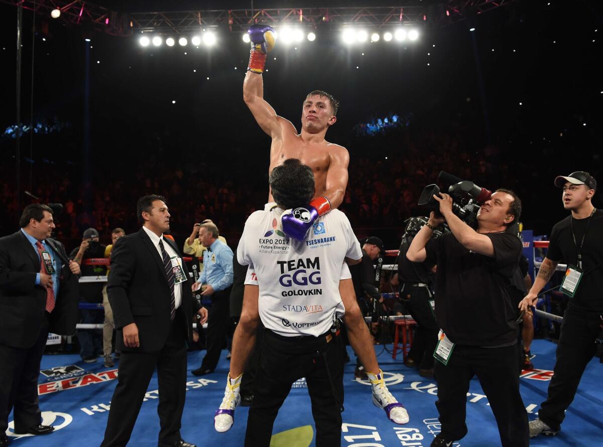 Gennady Golovkin tuvo una labor impecable.