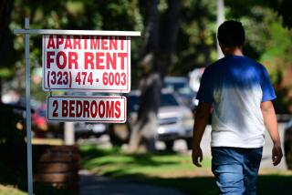 An apartment for rent sign is posted in South Pasadena, California on October 19, 2022. (Photo by Frederic J. BROWN / AFP) (Photo by FREDERIC J. BROWN/AFP via Getty Images)