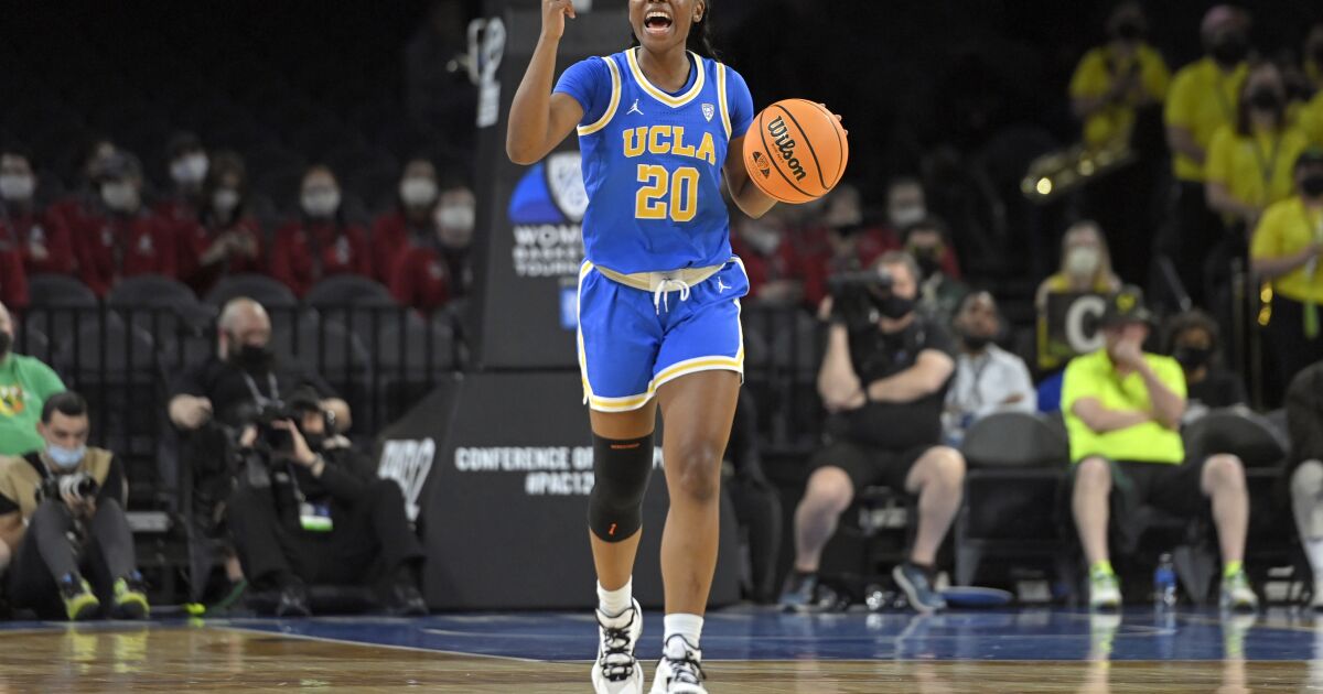 Unfinished business: Charisma Osborne hopes to lead UCLA to championship season