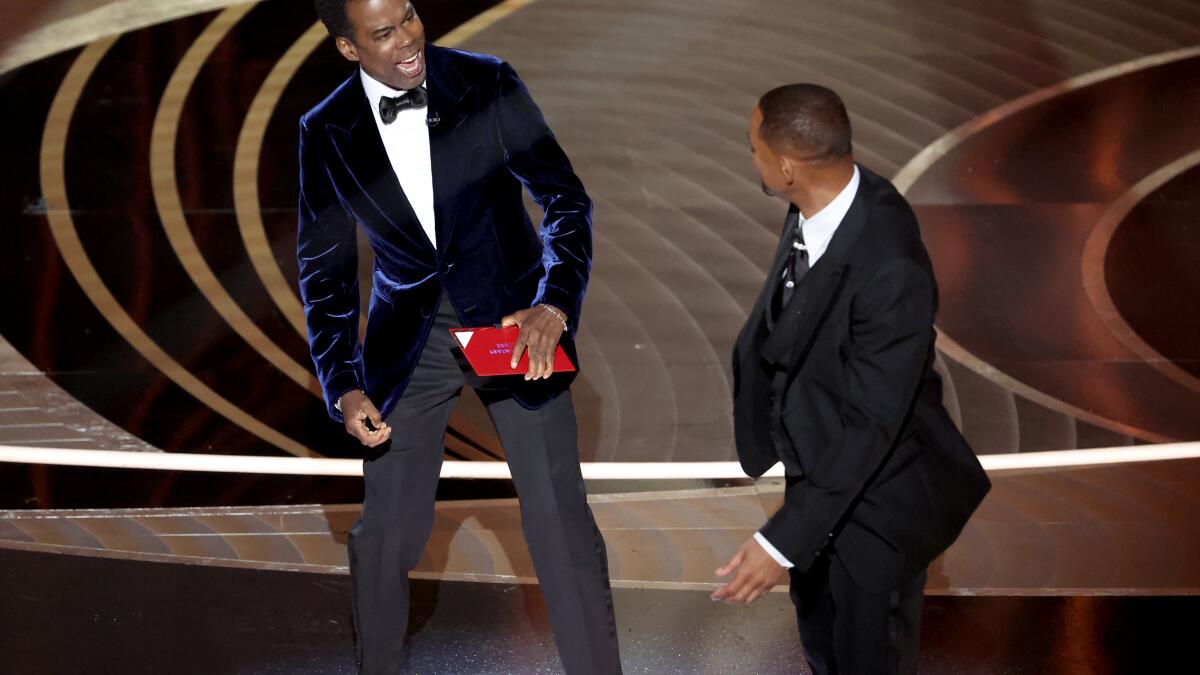 Jim Carrey, Nicki Minaj react to Will Smith Oscars slap - Los Angeles Times
