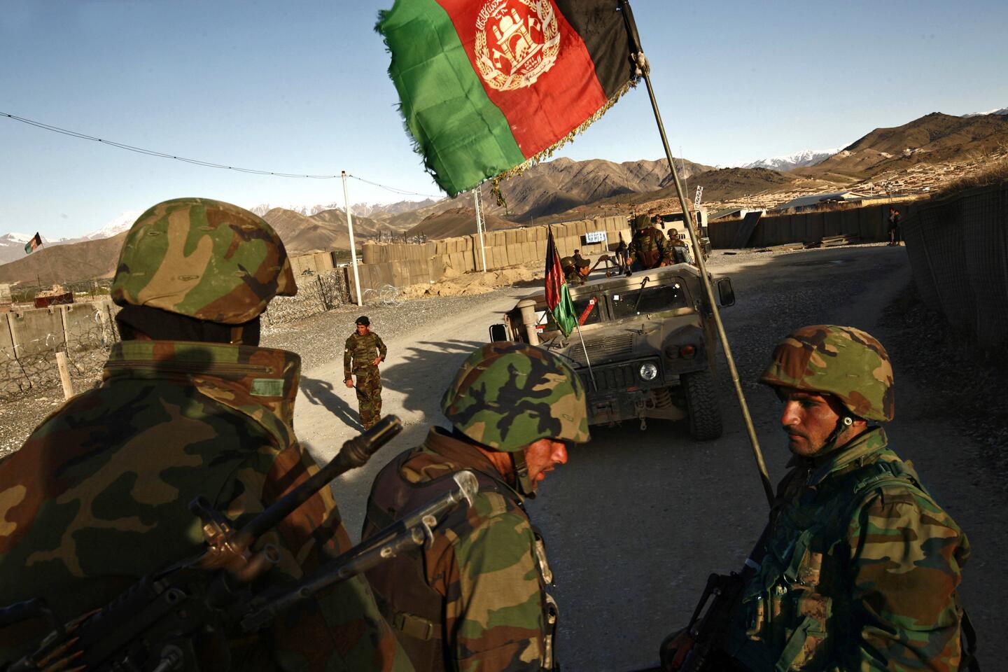 Afghanistan colonel Kohadamani Hamidullah