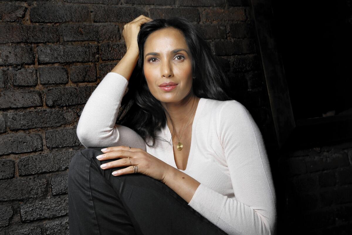 Author-actress Padma Lakshmi in New York on March 23, 2016.