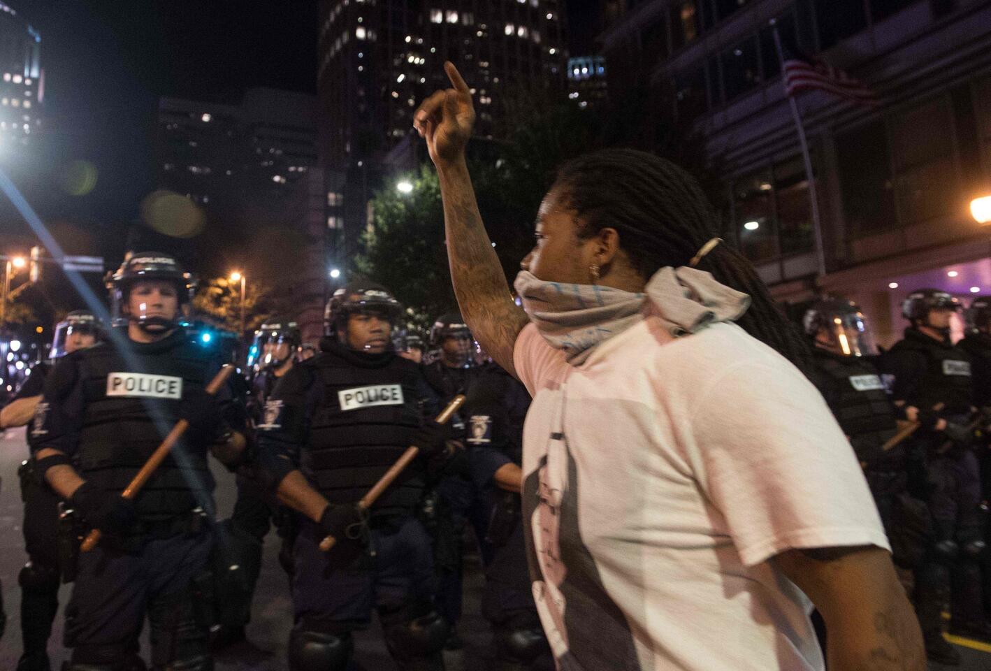 Protests in Charlotte