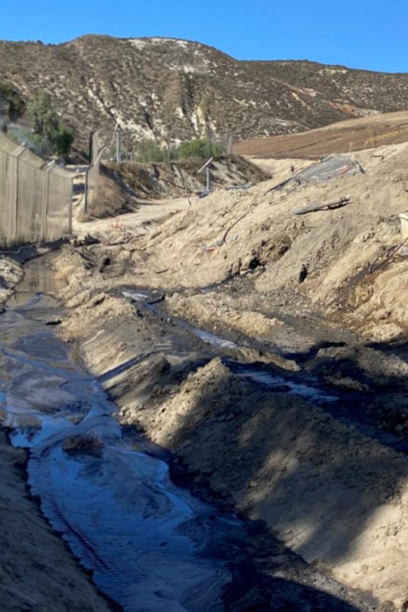 Contaminated water has seeped out of Chiquita Canyon Landfill in Castaic.