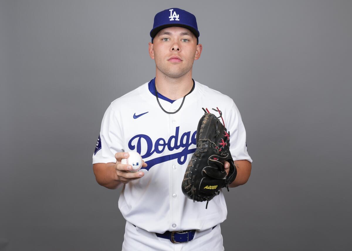 Dalton Rushing is the Dodgers' top prospect.