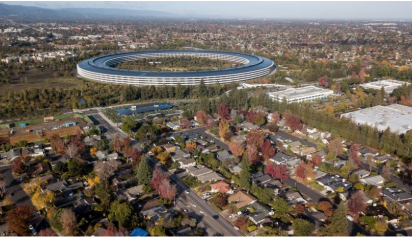 La sede de Apple, en Cupertino, California.