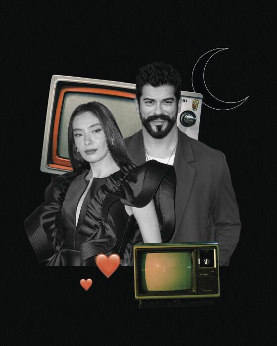Neslihan Atagül and Burak Özçivit from “Kara Sevda” (“Amor Eterno”/“Endless Love”