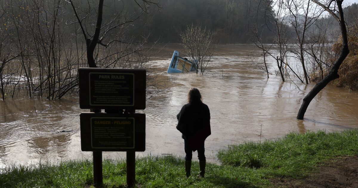 New storm could bring more peril to California rivers already hit by deadly flooding