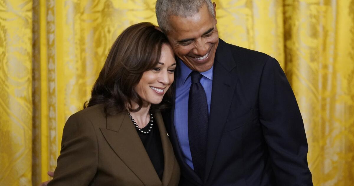 Obamas endorse Harris: ‘She offers us all purpose to hope’