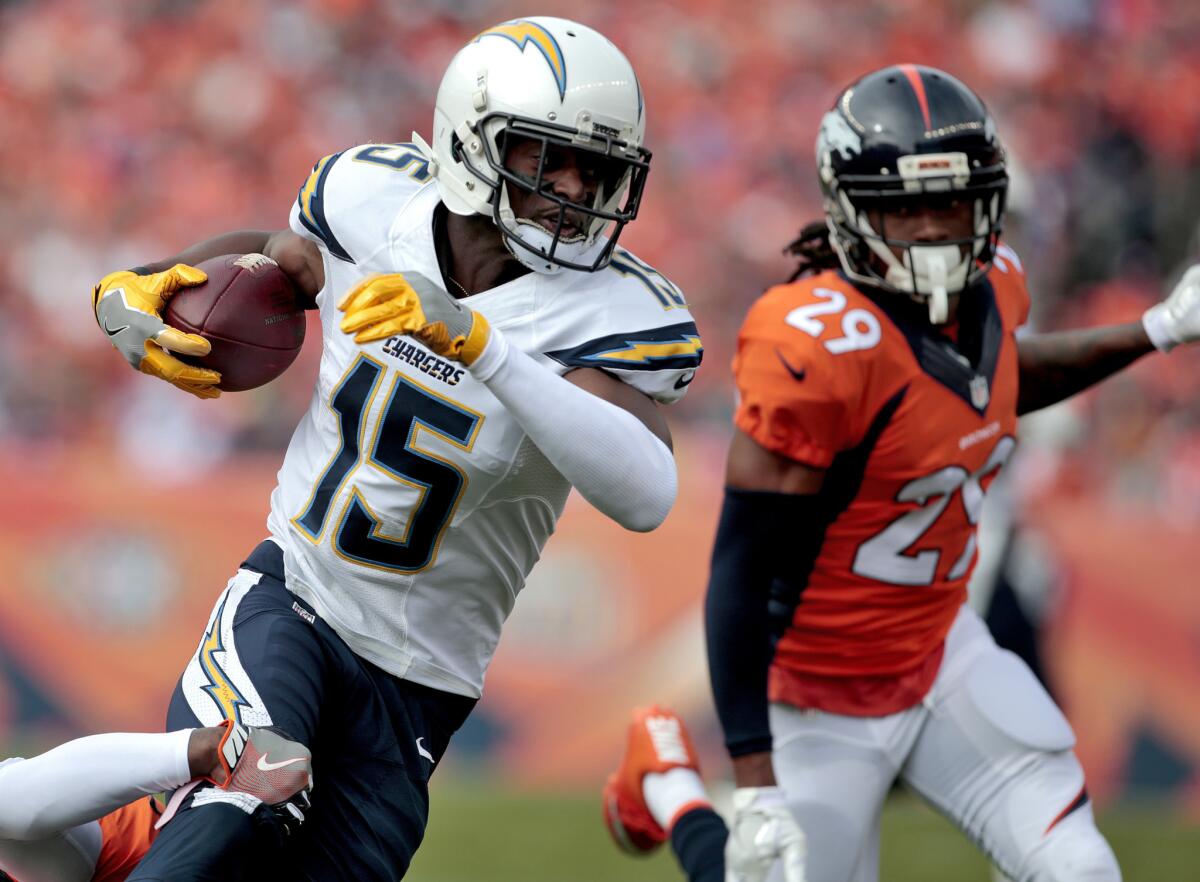 Chargers wide receiver Dontrelle Inman played in all 16 games last season.