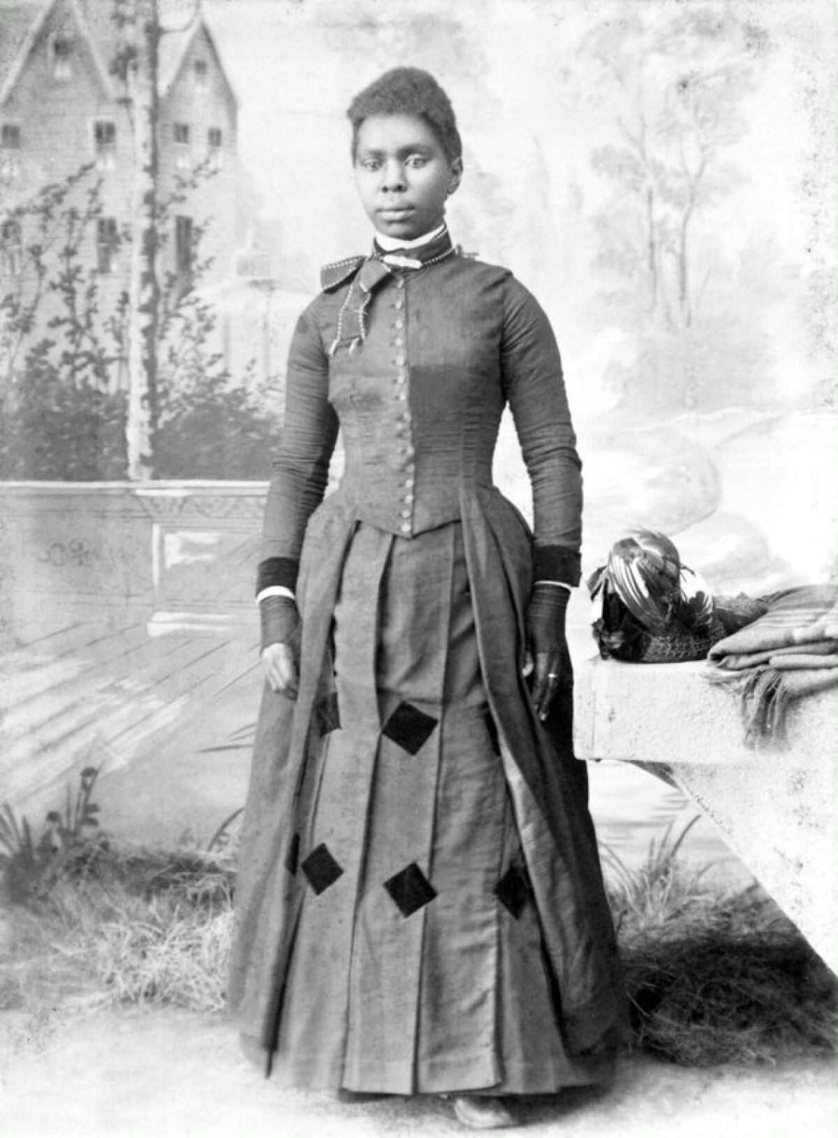 Unidentified woman, 1895.