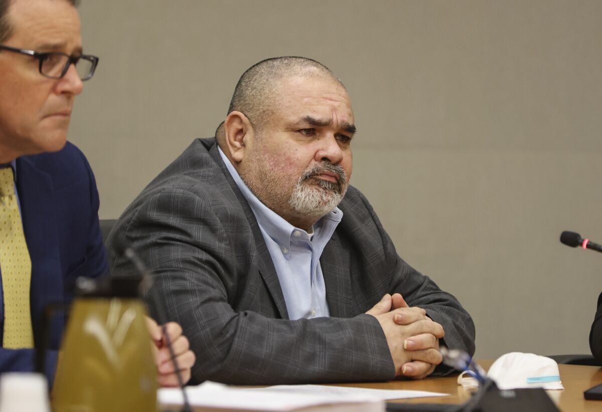 Jesse Michael Gomez is seen in court.