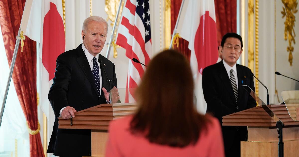 To deter China on Taiwan, Biden needs to reassure - Los Angeles Times