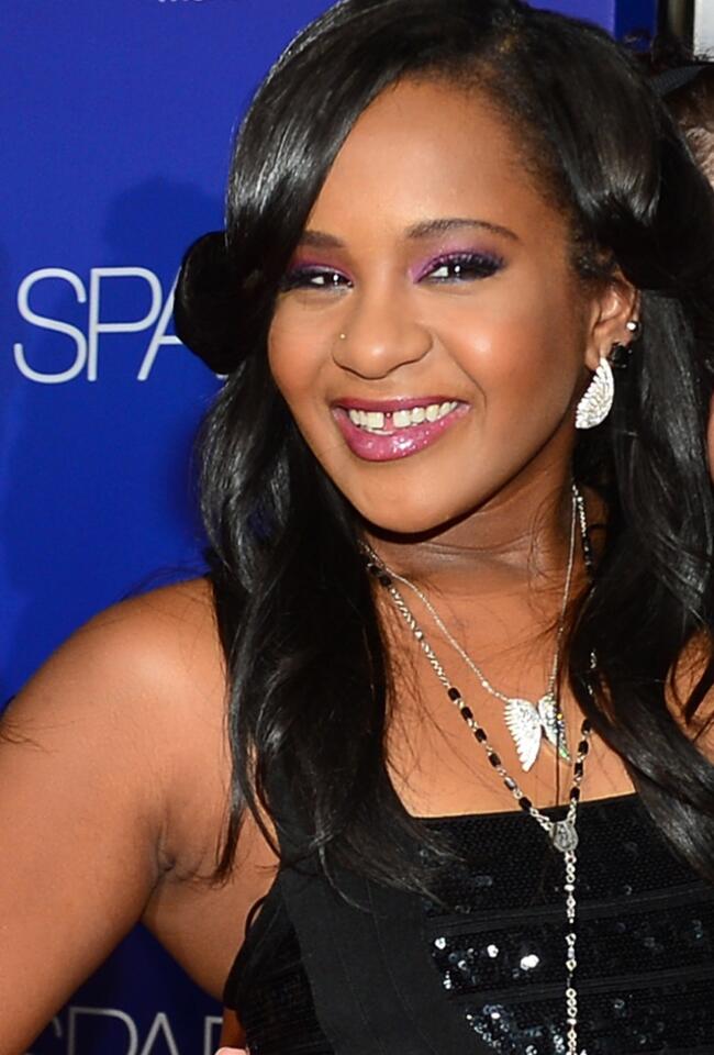 Bobbi Kristina Brown arrives Aug. 16, 2012, at Tri-Star Pictures' "Sparkle" premiere at Grauman's Chinese Theatre in Hollywood.
