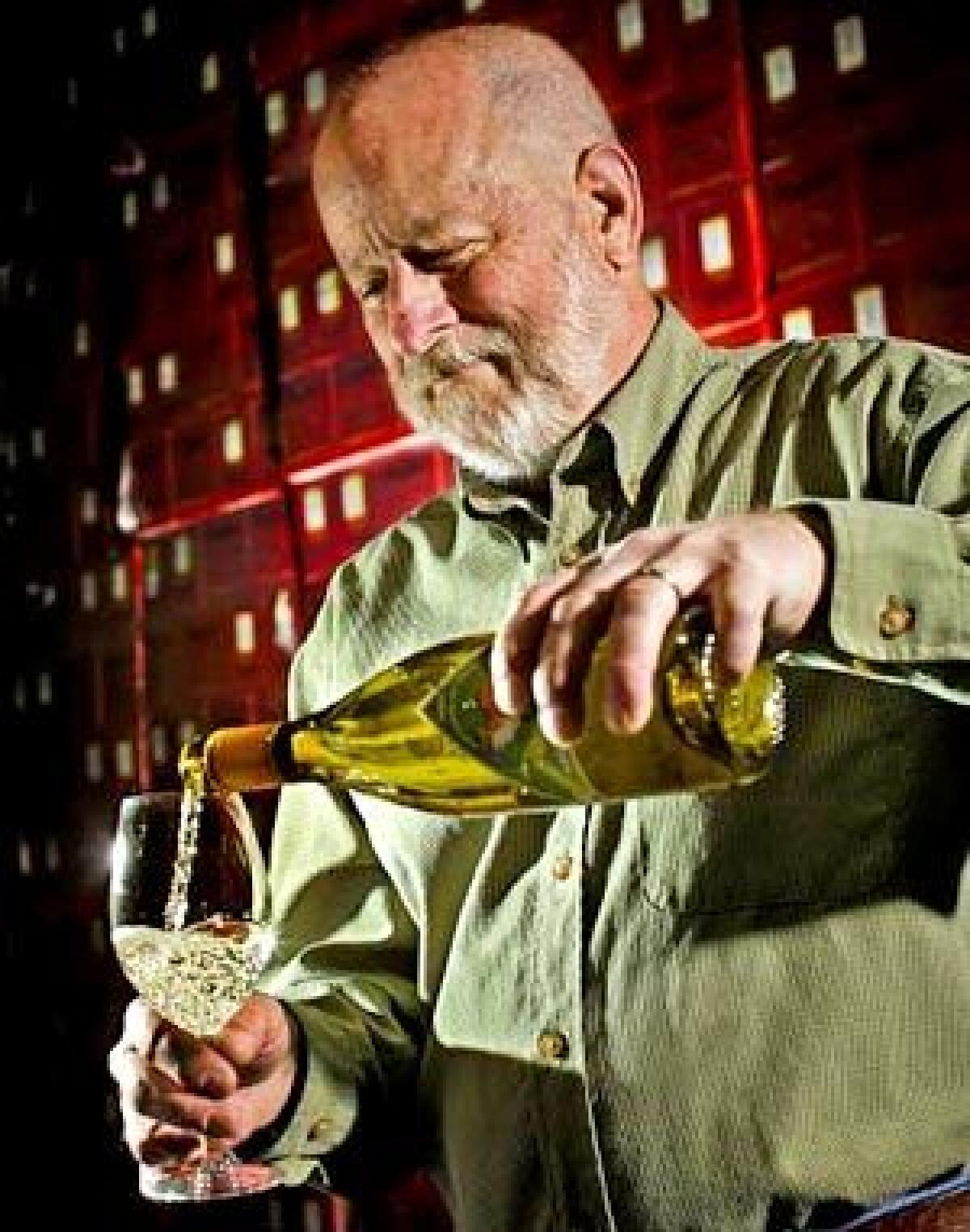 Blanc specialist:Sauvignon Republic's John Buechsenstein.