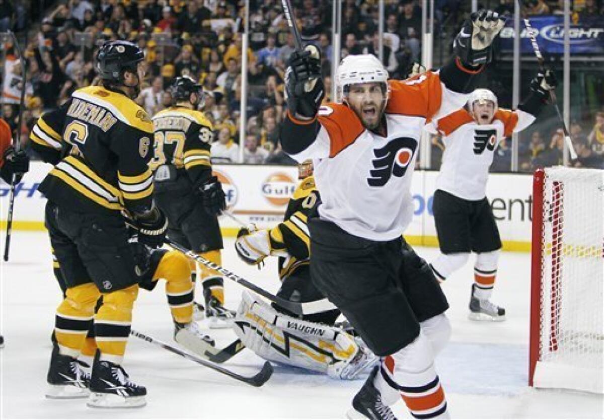 Flyers bully history as Leighton forces Game 7 vs. Bruins