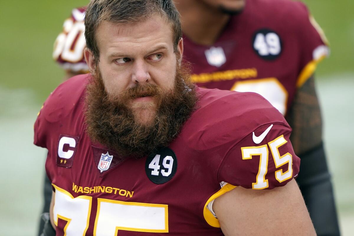 Washington franchise tags All-Pro guard Scherff for 2nd time - The San  Diego Union-Tribune